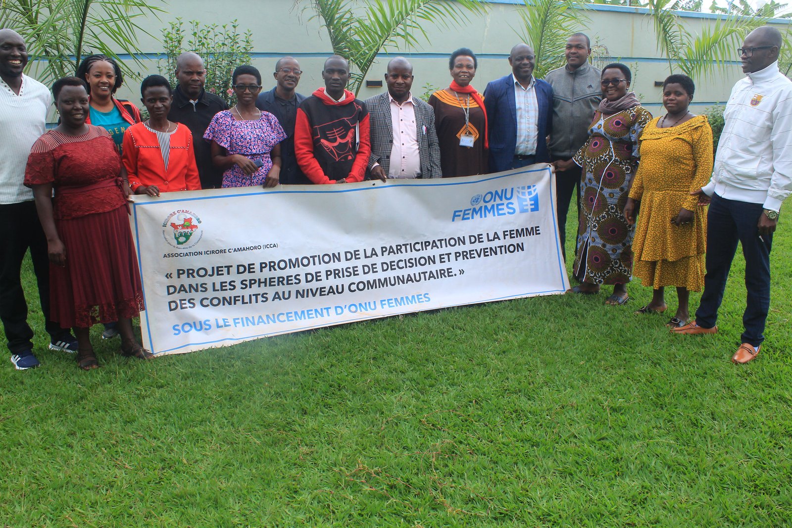 Présentation des réalisations et clôture du projet par l’association icirore c’amahoro